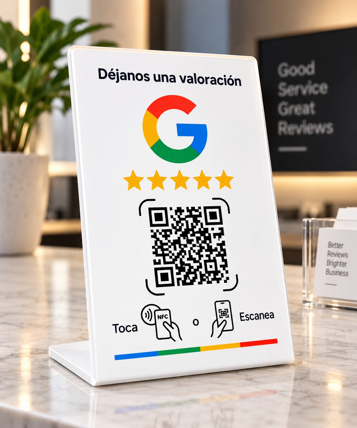Tarjeta NFC con Soporte